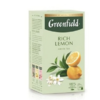 Green Tee Greenfield natural RICH LEMON 20 beutel Grundpreis(8,97€/100g)